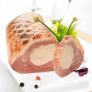 Le Magret de Canard Fourré au Foie Gras de Canard (25% de Foie Gras)