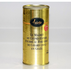 Le Magret de Canard Fourré au Foie Gras de Canard (25% de Foie Gras)