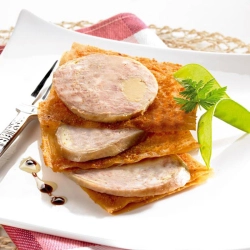 Le Cou Farci au Foie Gras de canard (20 % de Foie Gras) - boîte 300 g