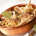 Cassoulet au Confit de Canard et à la Saucisse de Toulouse