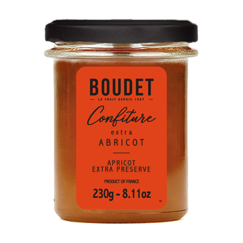 Confiture d'Abricot, bocal de 230 g