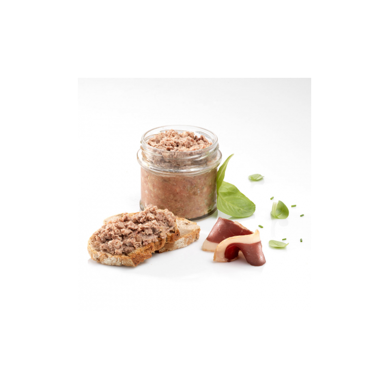 Cadeau : Terrine de Magret de Canard et de Foie de Canard, Jus de Truffes Noires du Périgord (20% de Foie Gras),100 €