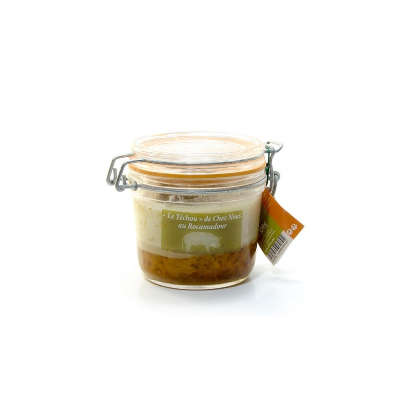 "Le Téchou" de Chez Nous au Rocamadour Terrine de Porc Fermier au Rocamadour et à la Truffe Brumale 2 %