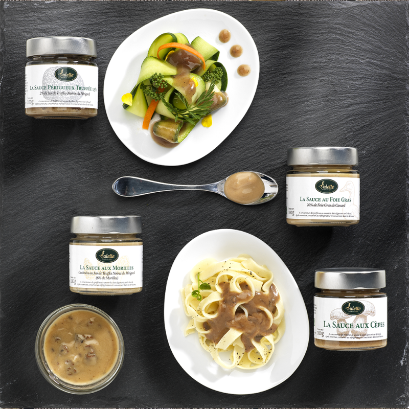 La Sauce Périgueux Truffée à 1,5% (2% de Jus de Truffes Noires)