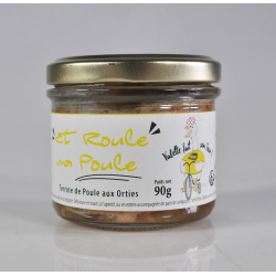 Lot de 2 "Mémé dans les Orties - La Terrine de Poulet aux Orties" 2 x 90 G