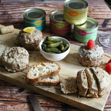 Terrine de Lapin aux Graines de Lin & Sauvignon - Maison Valette