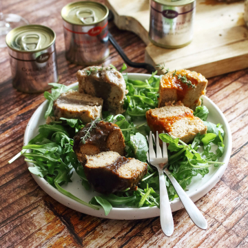 Médaillon de Poulet & son coeur à la Basquaise - Plats Préparés