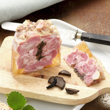 Jambonneau Traditionnel & son Coeur à la Truffe d'Été - Entrées