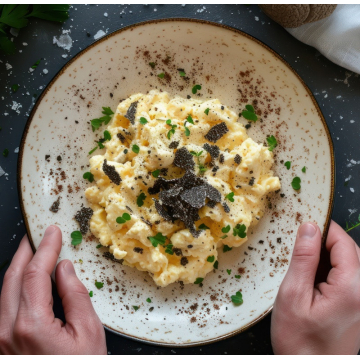 La préparation pour brouillade aux truffes d'hiver 12% bocal 100 g