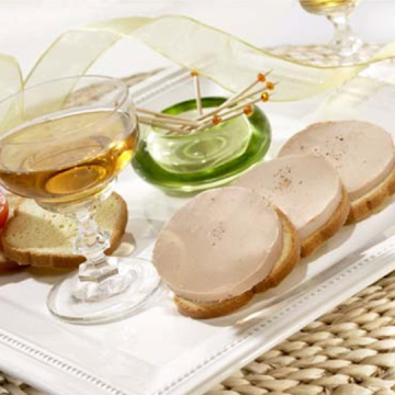 Lot de 2 Caprices au foie de canard aux pommes et spéculoos (20% foie gras) bocal 90 g