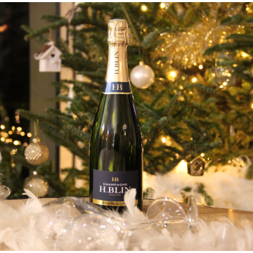 Le lot de 2 bouteilles de Champagne Brut Blin, 2x75cl - Valette Foie Gras