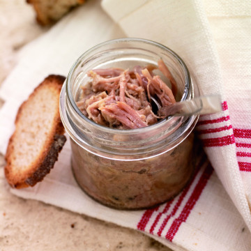 Le lot de 3 Rillettes en bocal 90 g  WVTB1
