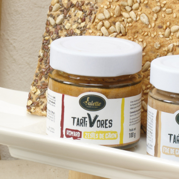 TartiVores - Tartinable au Homard et Zestes de Citron, bocal de 100 g