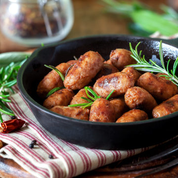 Petites Saucisses Confites de Canard - Saucisses pour Apéritif - Valette