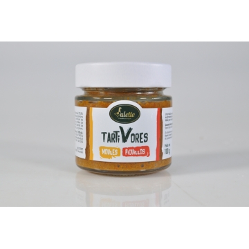 "TartiVores" aux Moules et au Poivrons piquillos, bocal 100 g