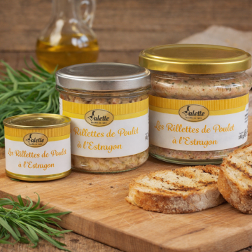 Les Rillettes de Poulet à l'Estragon