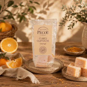 Les Guimauves Saveur Orange - Maison Pécou - Valette Foie Gras