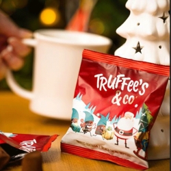 Sachet de Noël Truffettes Fèves de Cacao, sachet de 35g