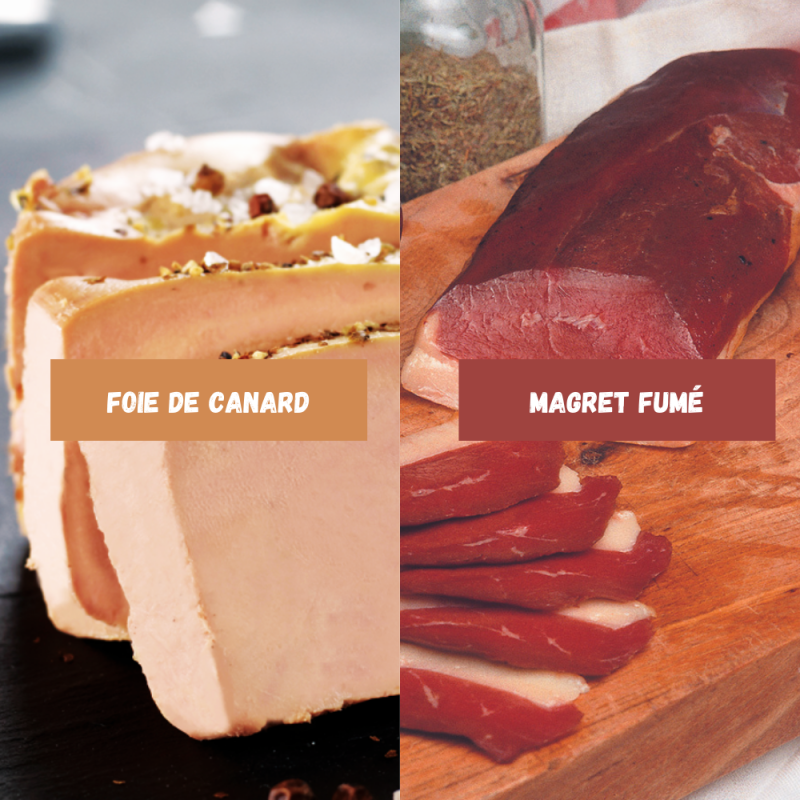 Tartivores Foie de Canard - Magret Fumé
