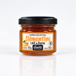 Confiture Extra Clémentine Corse, bocal de 65g
