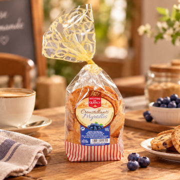 Les Croustillants de Montcuq Saveur Myrtille - Valette Foie Gras