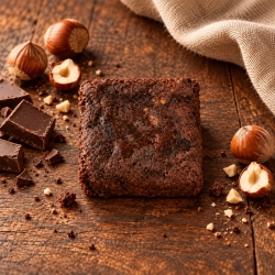 Gâteau bio choco noisette, sachet de 25g