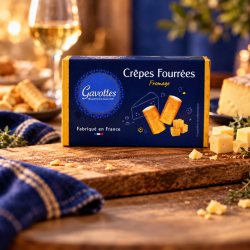 Crêpes fourrées Cheddar Gavottes, 20g