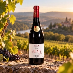 Cahors Malbec Château Valenty, bouteille de 75 cl
