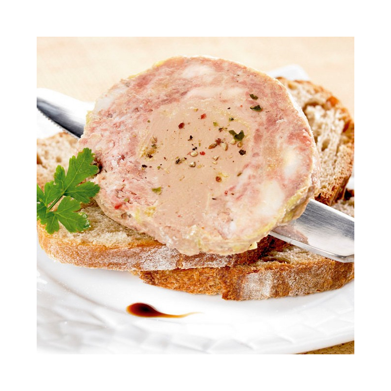 "Le Délice du Terroir" Pâté au Foie de Canard (Noyau 30% de Foie Gras)