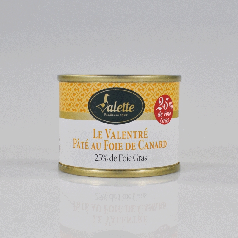 "Le Valentré" Pâté au Foie de Canard (25% de foie gras), 65g