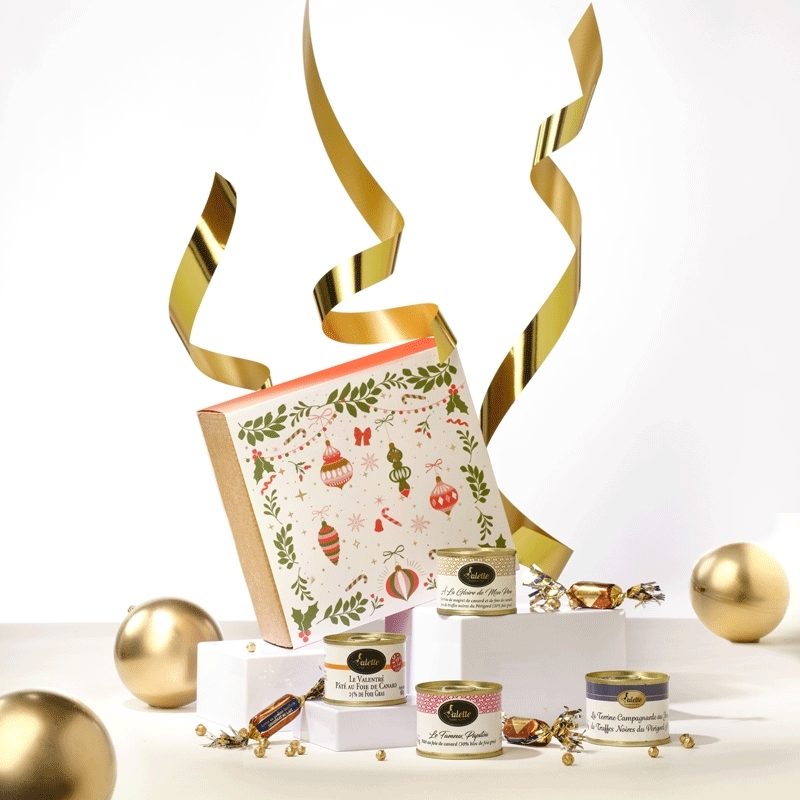 Coffret carton Noël