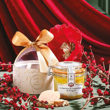 Votre coffret : Éclat de Saveurs - 180g - Valette Foie Gras