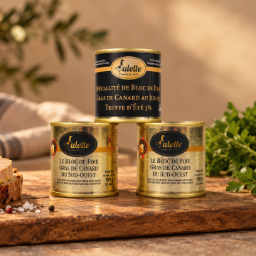 Le lot de 3 Spécialités de la Maison - Valette Foie Gras