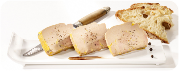 Foies gras de canard en bloc, en lobes, en conserves ou bocaux