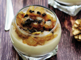 Panna Cotta au Foie Gras et Truffe Noire du Périgord