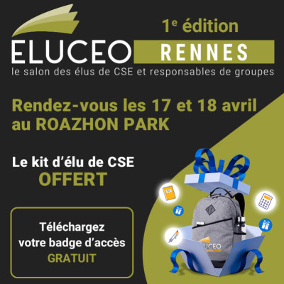 Venez nous rencontrer au salon ELUCEO de Rennes le 17 et 18 Avril 2024