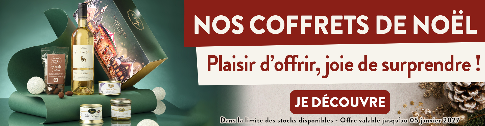 Nos Coffrets de Noël ?