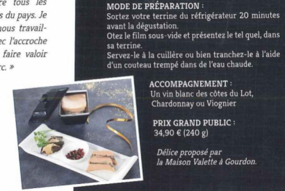 La Convoitise de Foie Gras de Canard Entier