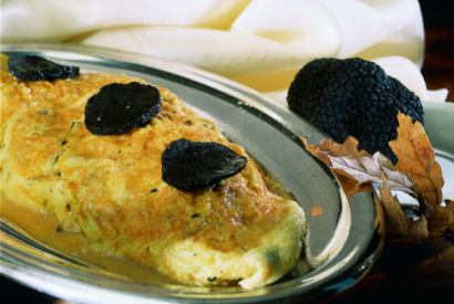 L'omelette aux truffes noires