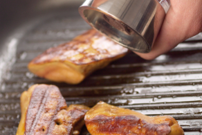 Les escalopes de foie gras grillées