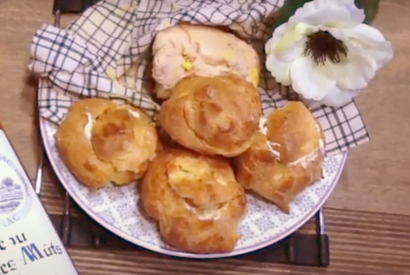 Petits choux au foie gras by Companion et moi