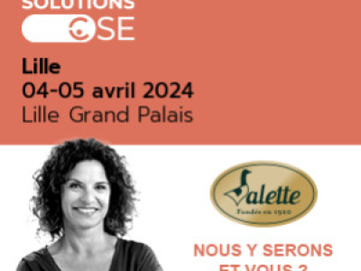 Venez nous rencontrer au salon Solution CSE de Lille le 4 et 5 Avril 2024 