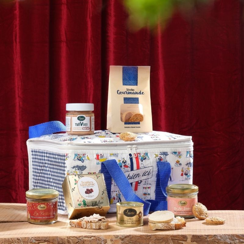 Coffret L’Instant Gourmet Valette avec sacoche isotherme, collection CSE 2026–2027